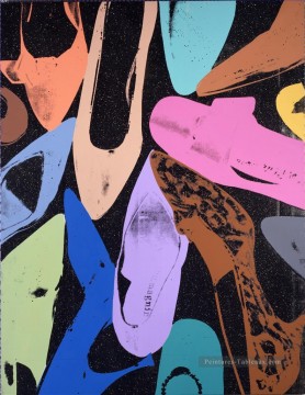 Zapatos 2 Andy Warhol Pinturas al óleo
